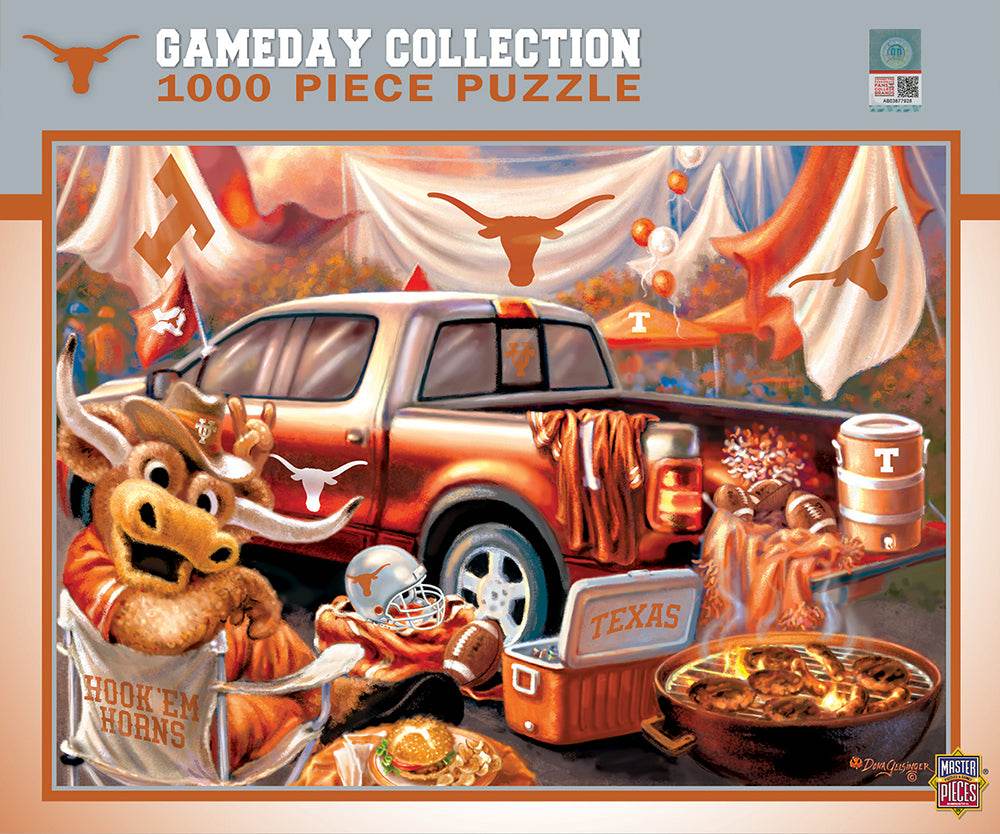 Texas Longhorns 1000 Piece Puzzle Gameday Edition Premium - ToylandEU
