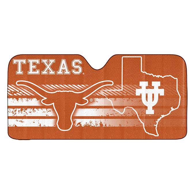 Texas Longhorns Auto Sun Shade 59x27 Reflective UV Shield - ToylandEU