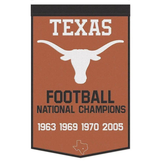  Texas Longhorns Banner Wool 24x38 Dynasty Champ Design -  ToylandEU™