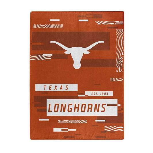 Texas Longhorns Blanket 60x80 Raschel Digitize Design - ToylandEU