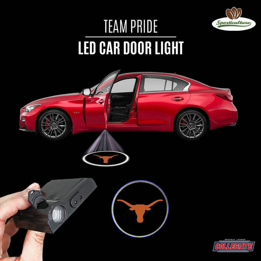 Texas Longhorns Car Door Light LED Projection For Cars - ToylandEU