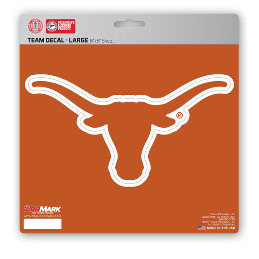 Texas Longhorns Decal 8x8 Die Cut Logo UV Protected - ToylandEU