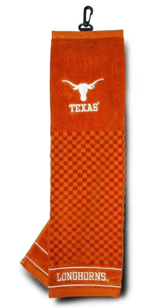 Texas Longhorns Embroidered Golf Towel 16x22 With Grommet - ToylandEU