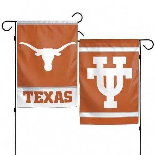 Texas Longhorns Flag 12x18 Garden Style 2 Sided - ToylandEU