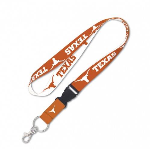 Texas Longhorns Lanyard with Detachable Buckle Team Color - ToylandEU
