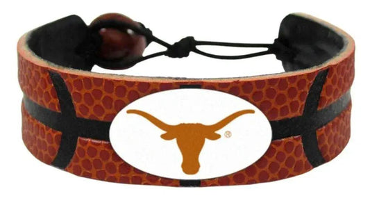  Texas Longhorns Leather Basketball Bracelet Ceramic Bead -  ToylandEU™