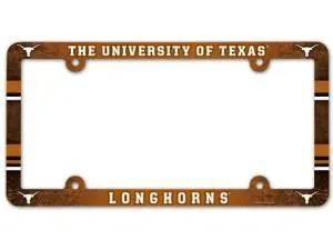  Texas Longhorns License Plate Frame - Full Color -  ToylandEU™