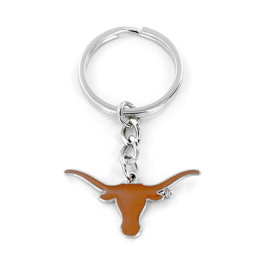 Texas Longhorns Logo Keychain With Detachable Split Ring - ToylandEU