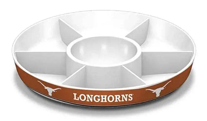  Texas Longhorns Melamine Party Platter With Dividers -  ToylandEU™