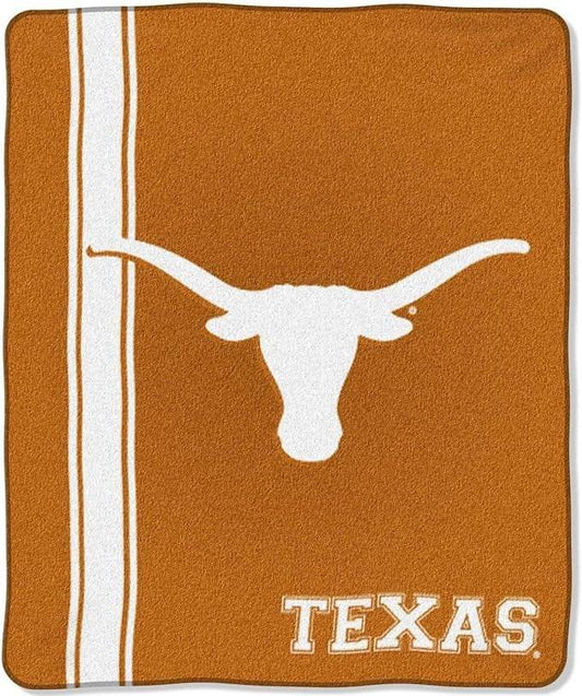 Texas Longhorns Raschel Blanket 50x60 Inches Plush Warm - ToylandEU