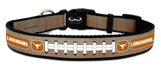  Texas Longhorns Reflective Medium Football Collar For Pets -  ToylandEU™