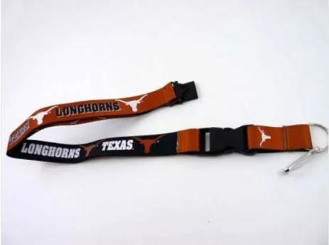  Texas Longhorns Reversible Lanyard With Detachable Key Ring -  ToylandEU™