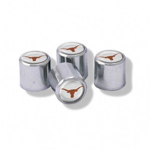 Texas Longhorns Valve Stem Caps Set Universal Fit Logo - ToylandEU