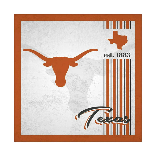  Texas Longhorns Wood Sign 10x10 Album Design Decor Piece -  ToylandEU™