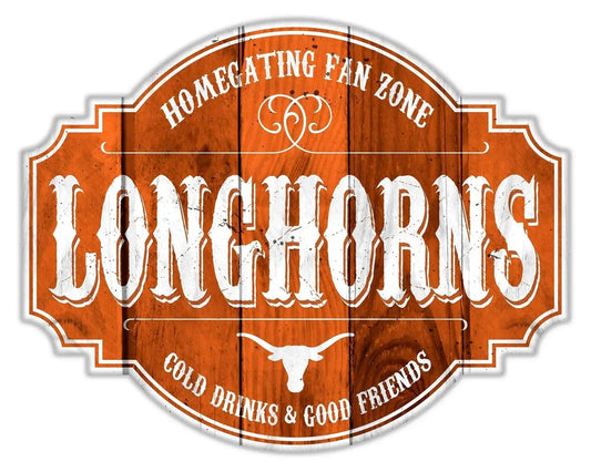  Texas Longhorns Wood Sign 12 Inch Homegating Tavern Decor -  ToylandEU™
