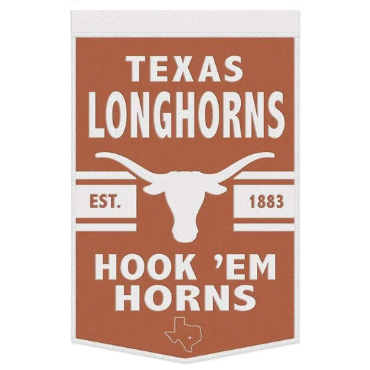  Texas Longhorns Wool Banner 24x38 Dynasty Slogan Design -  ToylandEU™