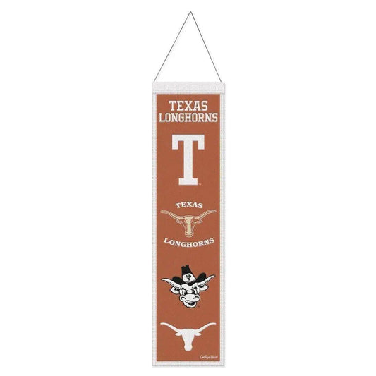  Texas Longhorns Wool Banner 8x32 Heritage Evolution Design -  ToylandEU™