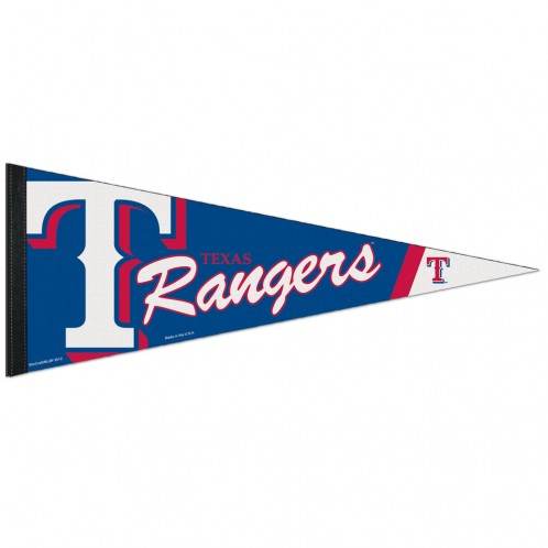 Texas Rangers 12x30 Premium Pennant Throwback Style Banner - ToylandEU