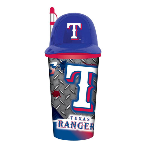 Texas Rangers 32oz Plastic Helmet Cup With Straw Lid - ToylandEU