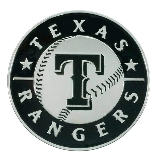  Texas Rangers Auto Emblem Premium Chrome 3D Logo Pro -  ToylandEU™