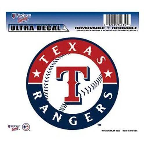  Texas Rangers Decal 5x6 Ultra Color -  ToylandEU™