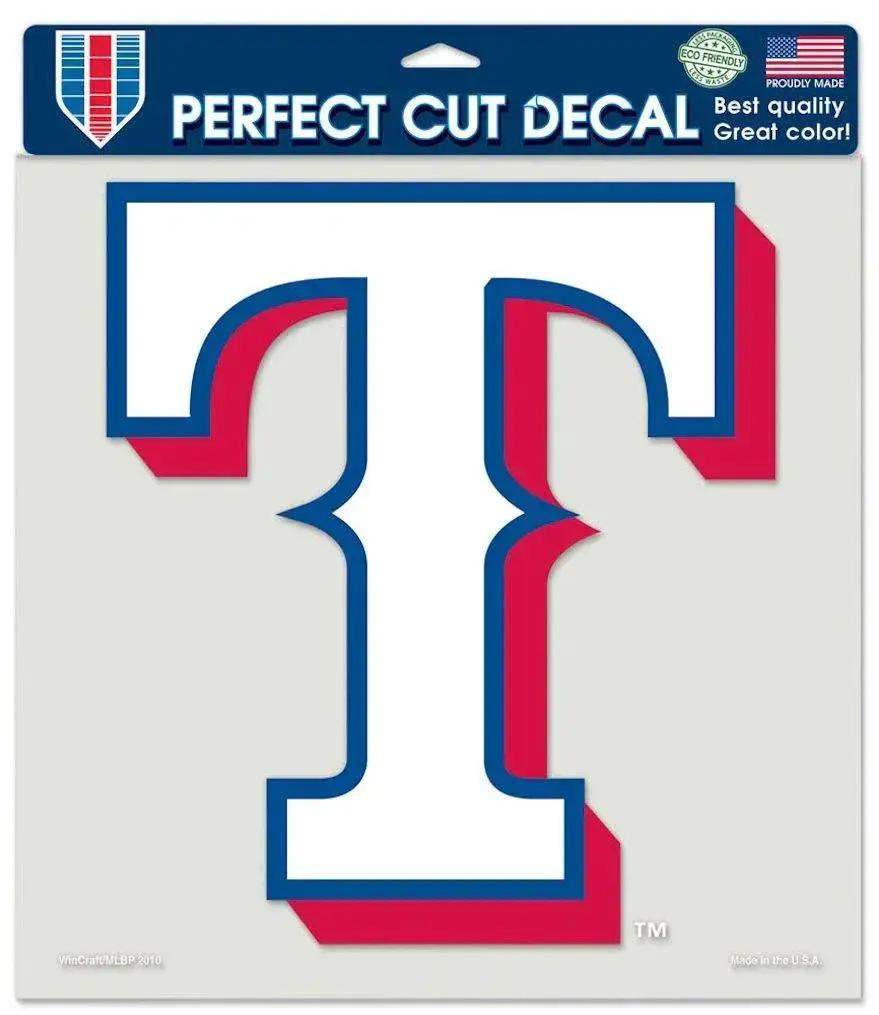 Texas Rangers Decal 8x8 Die Cut Color -  ToylandEU™