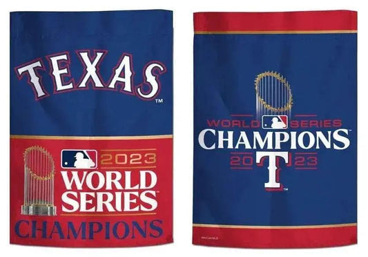  Texas Rangers Garden Flag 12x18 2 Sided World Series Champ -  ToylandEU™