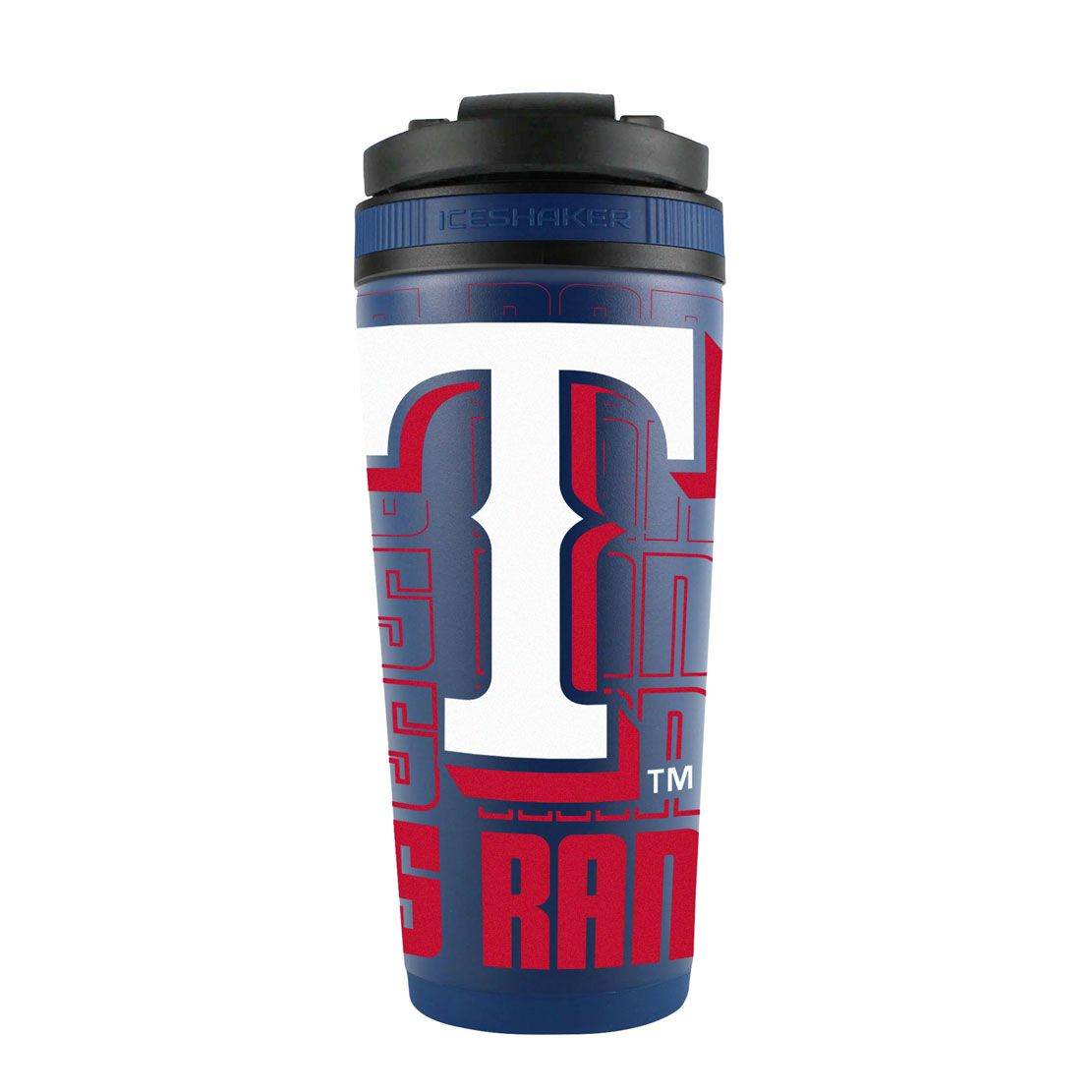 Texas Rangers Ice Shaker 26oz Stainless Steel Bottle - ToylandEU