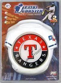  Texas Rangers Jersey Style Coaster Set Two Pack MLB -  ToylandEU™