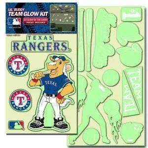  Texas Rangers Lil Buddy Glow In The Dark Decal Kit Set CO -  ToylandEU™