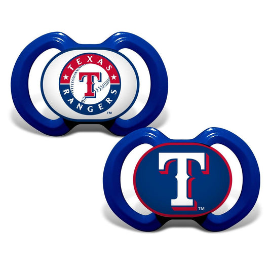 Texas Rangers Pacifier 2 Pack Officially Licensed BPA Free - ToylandEU