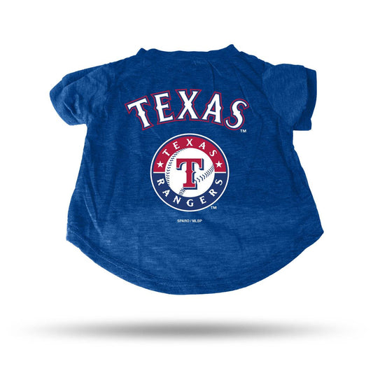 Texas Rangers Pet Tee Shirt XL Logo Rico Industries - ToylandEU