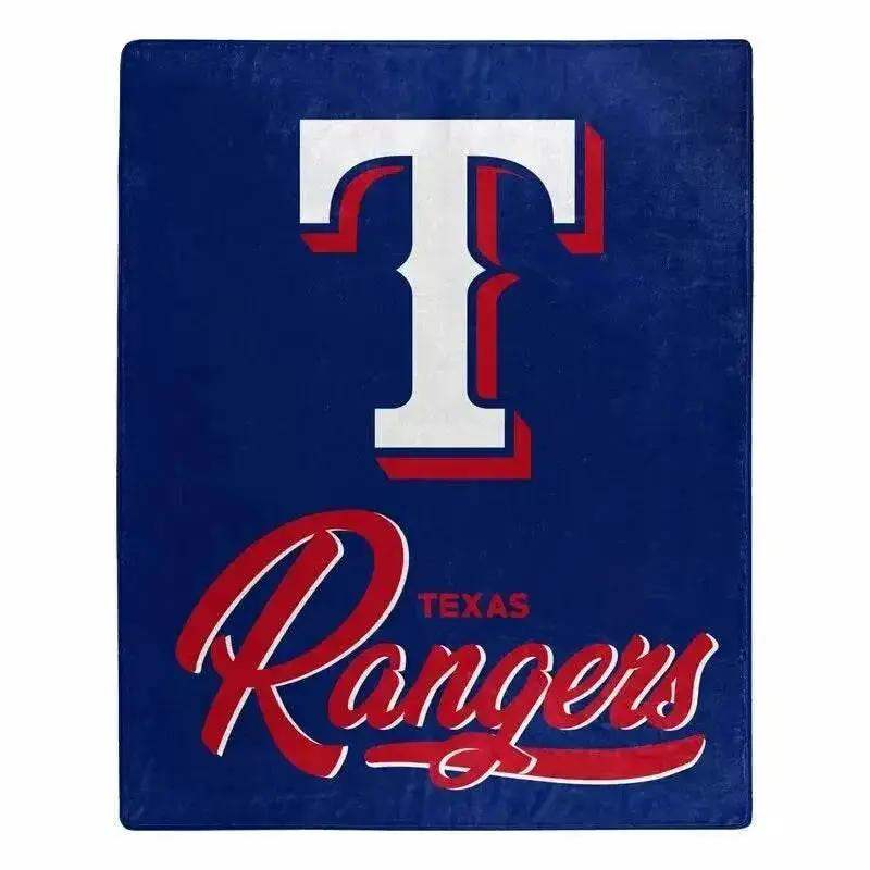 Texas Rangers Raschel Blanket Signature Design 50x60 - ToylandEU