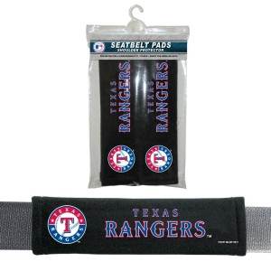 Texas Rangers Seat Belt Pads Velour Comfort Set of 2 - ToylandEU
