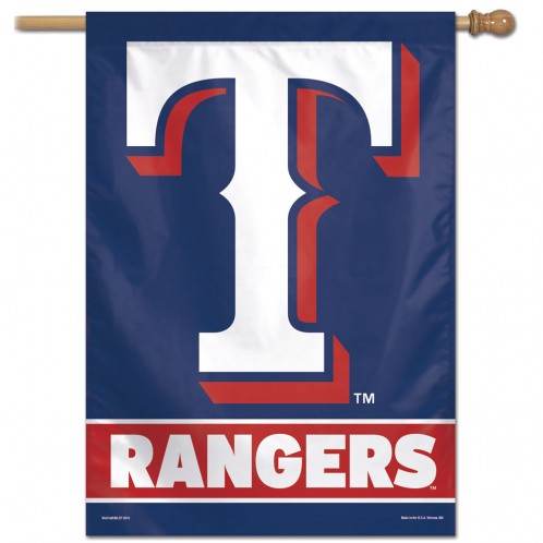 Texas Rangers Vertical Banner 28x40 Outdoor Wall Decor - ToylandEU