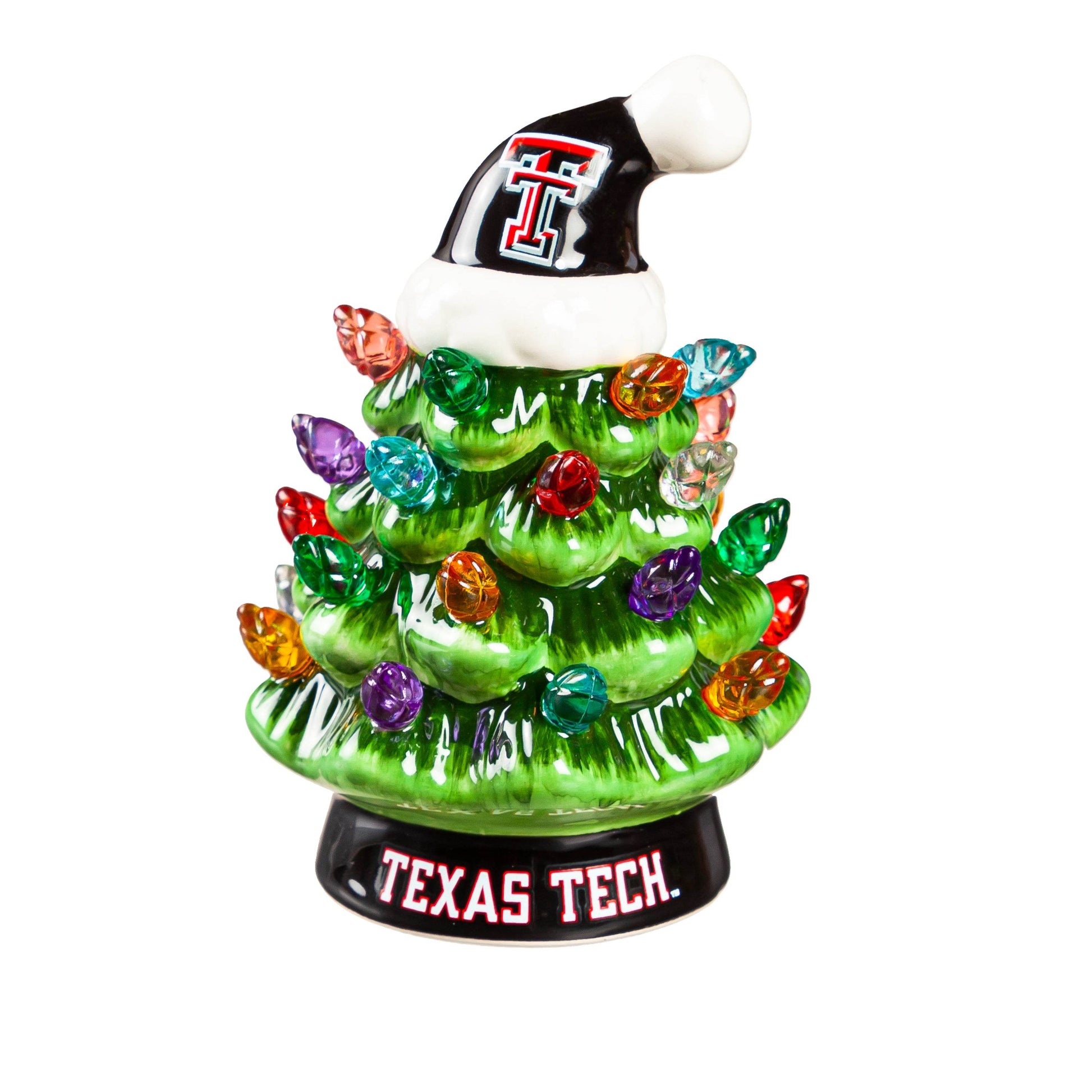 Texas Tech Red Raiders 4 Inch LED Tabletop Christmas Tree - ToylandEU