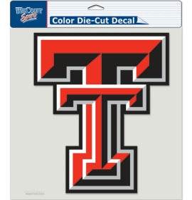Texas Tech Red Raiders 8x8 Die Cut Decal Special Order - ToylandEU
