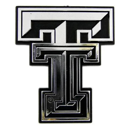  Texas Tech Red Raiders Auto Emblem - Silver -  ToylandEU™