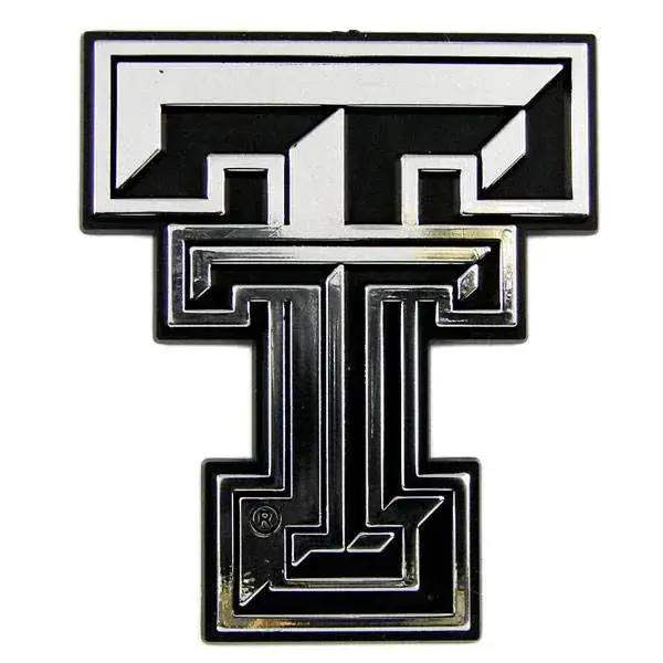 Texas Tech Red Raiders Auto Emblem - Silver - ToylandEU