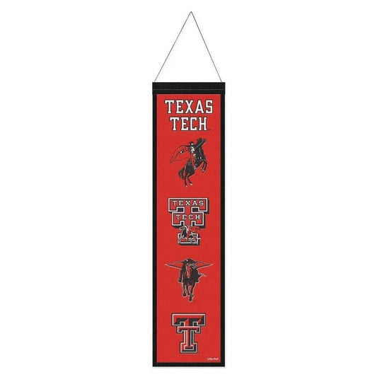  Texas Tech Red Raiders Banner Wool 8x32 Heritage Evolution -  ToylandEU™