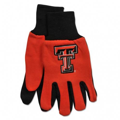 Texas Tech Red Raiders Gloves Two Tone Style Adult Size - ToylandEU