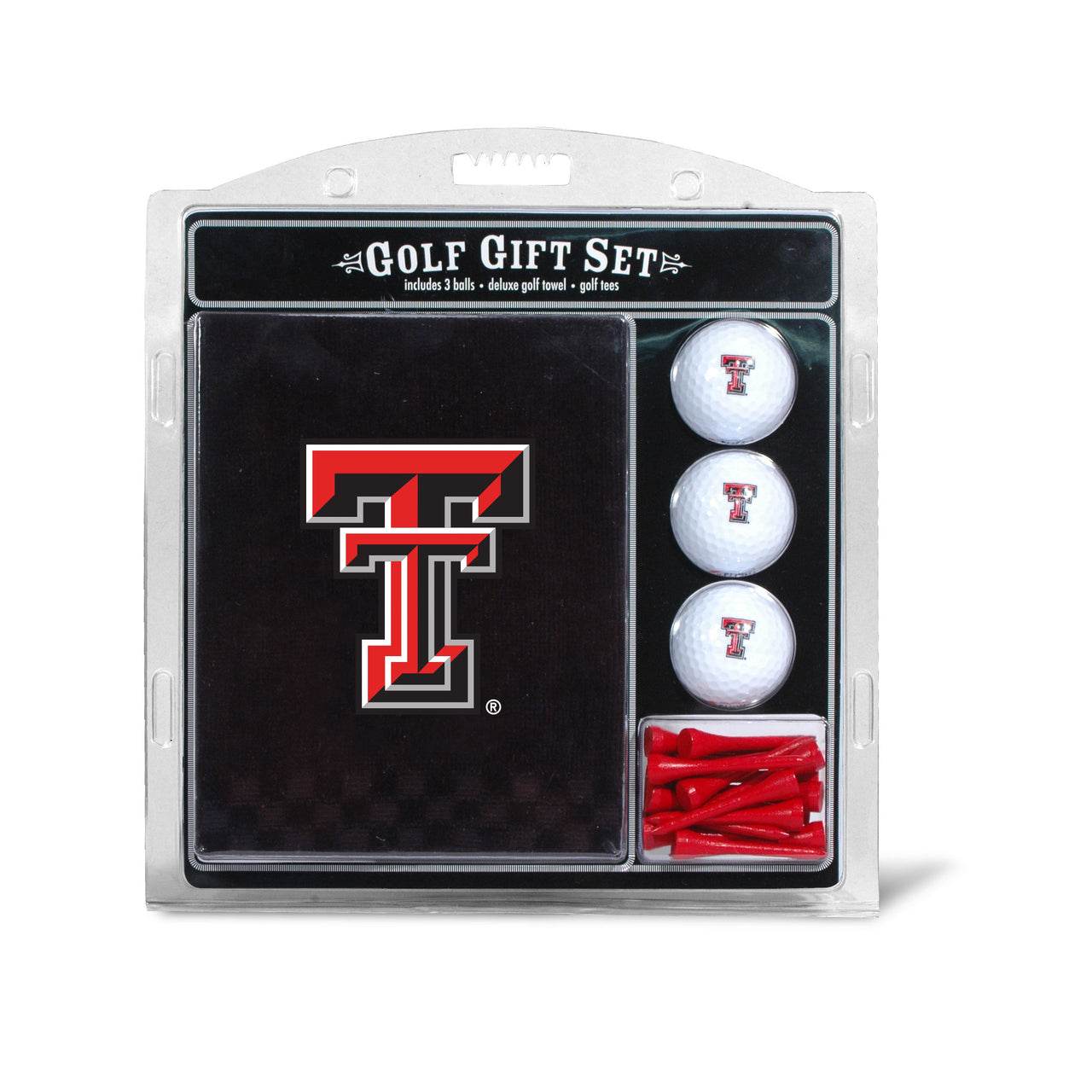 Texas Tech Red Raiders Golf Gift Set With Embroidered Towel - ToylandEU
