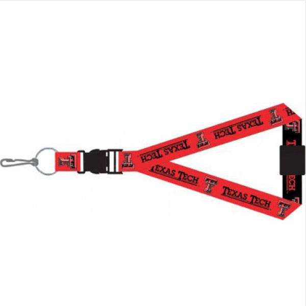 Texas Tech Red Raiders Lanyard Reversible Licensed Gear - ToylandEU