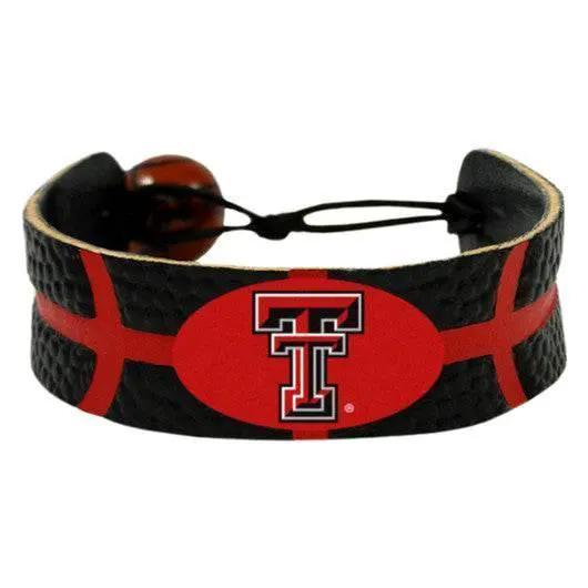  Texas Tech Red Raiders Leather Bracelet With Ceramic Bead -  ToylandEU™