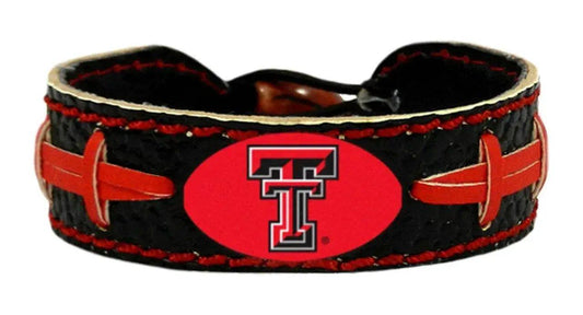  Texas Tech Red Raiders Leather Bracelet With Ceramic Bead -  ToylandEU™
