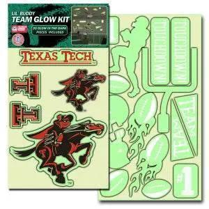  Texas Tech Red Raiders Lil Buddy Glow In The Dark Decal Kit -  ToylandEU™