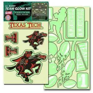  Texas Tech Red Raiders Lil Buddy Glow In The Dark Decal Kit -  ToylandEU™