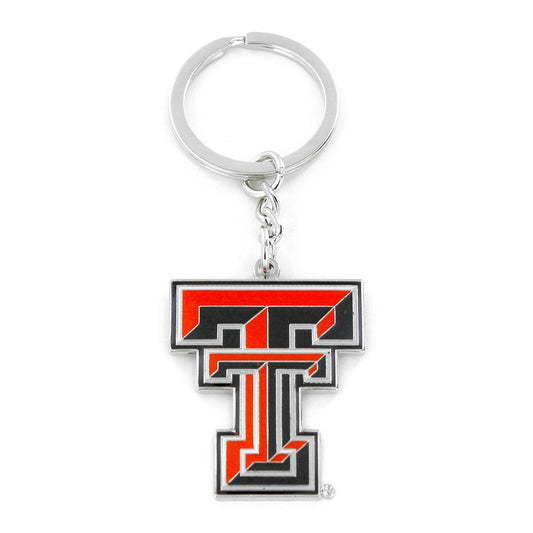 Texas Tech Red Raiders Logo Keychain With Split Ring - ToylandEU
