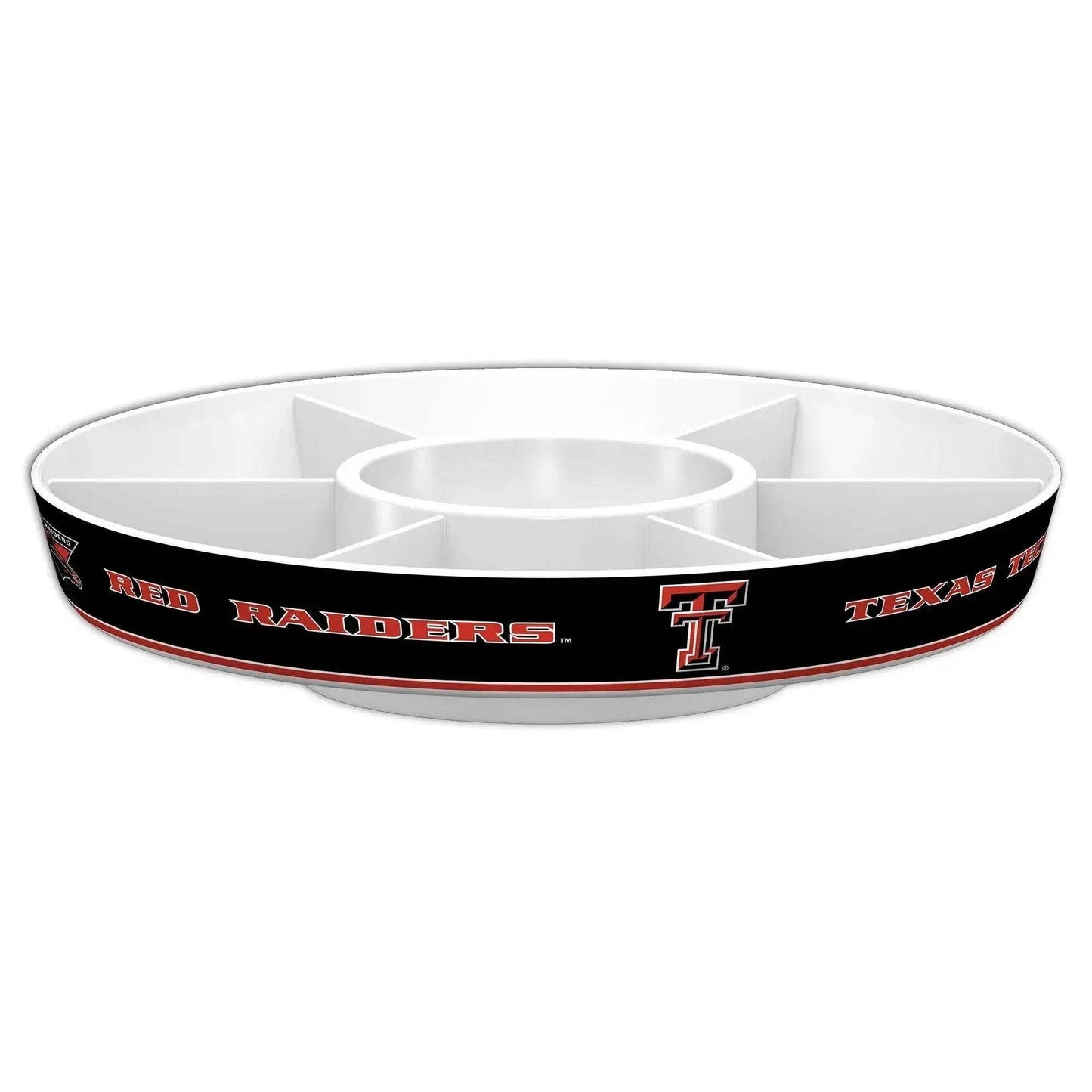  Texas Tech Red Raiders Party Platter Melamine With Dividers -  ToylandEU™