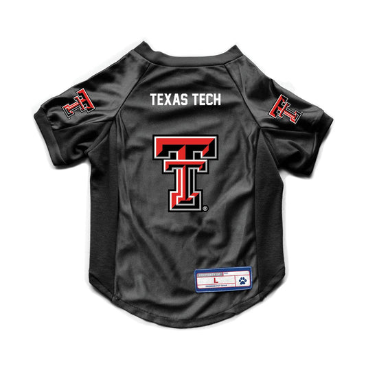Texas Tech Red Raiders Pet Jersey Stretch Size Large - ToylandEU